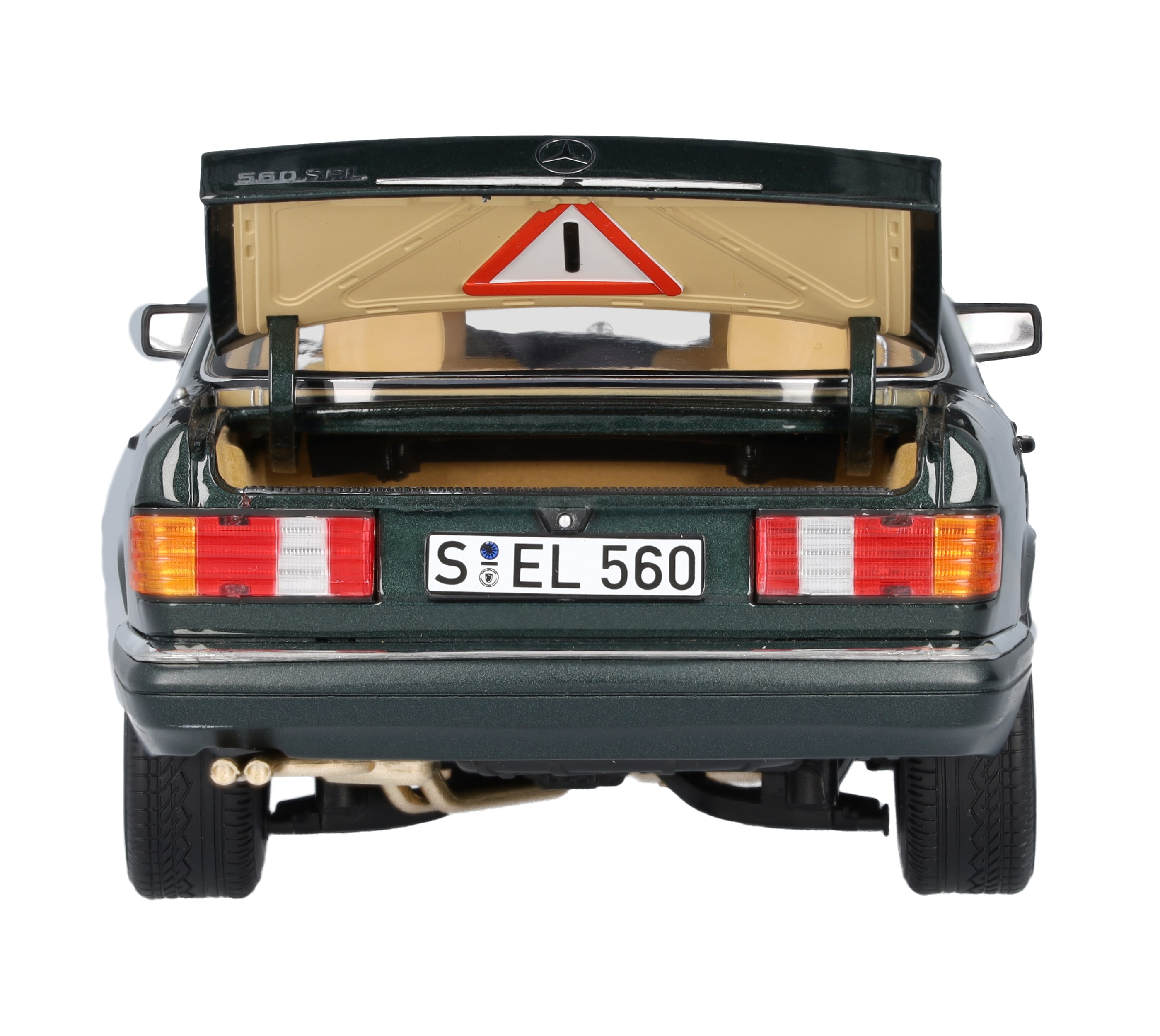 560 SEL V 126 (1985-1991) - zieleń malachitu, Norev, 1:18